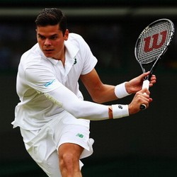 Hentikan Kyrgios, Raonic Jumpa Federer di Semifinal