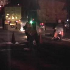 Menjelang Arus Mudik, Perbaikan Jalan Pantura Probolinggo Dikebut