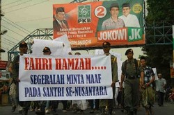 Laskar Santri Nusantara Pertanyakan Kedewasaan Politik Fahri Hamzah