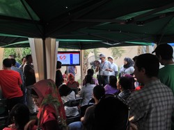 WNI di Dubai pun Ikut Merayakan Pencoblosan Pilpres