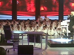 Rustriningsih Duduk di Kubu Prabowo-Hatta di Debat Terakhir