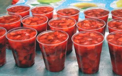 Salpicon de Frutas, Fruit Cocktail Segar khas Kolombia