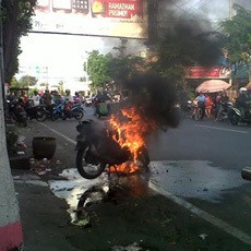Ganti Rem, Motor Doni Justru Terbakar