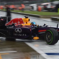 Lintasan Basah, Vettel Tercepat