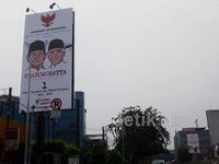 Masa Tenang Baliho Capres Masih Terpajang