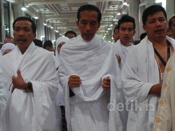 Jokowi Umrah ke Tanah Suci