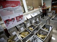 Persiapan Pilpres di Kelurahan Mampang Prapatan