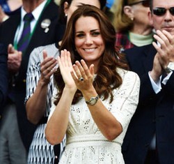 Inspirasi Dress Putih dari Kate Middleton Saat Hadir di Acara Tenis Wimbledon