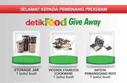 Andakah Pemenang Detikfood Give Away?