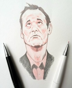 Aktor Bill Murray Jadi Inspirasi Seniman Amerika