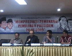Charta Politika: Elektabilitas Jokowi-JK 49,2%, Prabowo-Hatta 45,1%