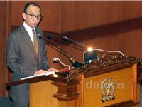 Menkeu Hadiri Paripurna DPR