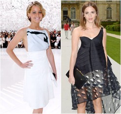Parade Seleb Stylish di Front Row Christian Dior, Paris Haute Couture