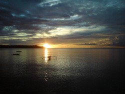 Sunrise Dahsyat di Pulau Morotai