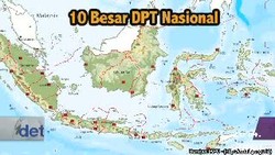 Data dan Fakta Pilpres 2014: 10 Besar DPT Nasional
