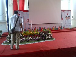 Begini Suasana Menjelang Nonton Bareng Hitung Cepat di Rumah Polonia