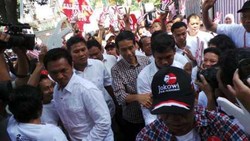 Sambangi Posko Projo, Jokowi: Saya Ingin Mengucapkan Terima Kasih