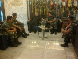 Pantau Pilpres, Panglima TNI dan Menhan Kumpul di Makodam Jayakarta