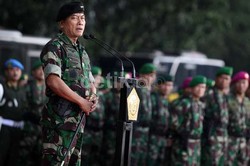 Panglima TNI Pantau Posko Pengamanan Pilpres di Kodam Jayakarta