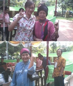 Warga Pondok Indah Antusias Gunakan Hak Pilih