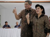 Presiden SBY Ikut Nyoblos
