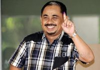 Luthfi Hasan Nyoblos di Rutan KPK