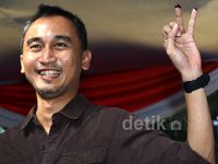 Tingkah Unik Warga di TPS 18 Menteng