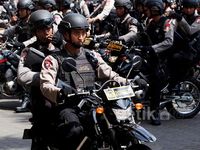 Anggota Brimob Disebar di  40 Titik di Jakarta