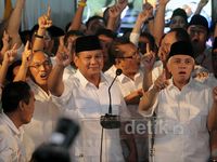 Prabowo Klaim Menang Pilpres Versi Quick Count