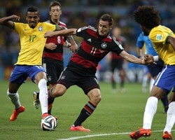 Rekor, Jerman Hancurkan Brasil 7-1!