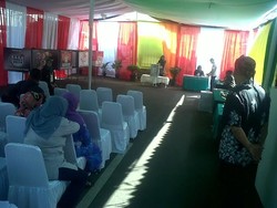 Begini Suasana TPS 01 Babakan Ciamis Tempat Aher Nyoblos