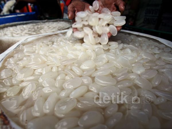 Pedagang Kolang-kaling Kebanjiran Rejeki