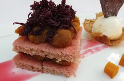 Resep Dessert: Trilogi Umbi dengan Es Krim Vanila