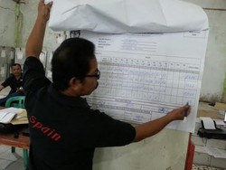 Cepat dan Dijaga Ketat, Begini Suasana Rekap Suara Pilpres di Makassar