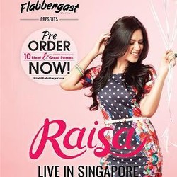 Raisa Siap Gelar Konser Perdana di Singapura