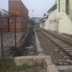 Proyek Kereta Pelabuhan Priok Terganjal Lahan 9 Kepala Keluarga