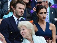 Victoria dan David Beckham Serasi di Wimbledon
