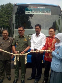 Kota Bandung Dapat Hibah Bus Listrik dari Kemenristek