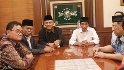 Disambangi Jokowi di Kantornya, ke Mana Ketum PBNU Said Aqil?