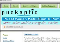 Soal Pendanaan Quick Count-nya, Puskaptis: Kita Kaya Raya Bos!