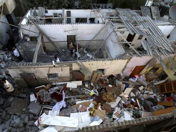 Serangan Israel Hancurkan Rumah Warga Gaza