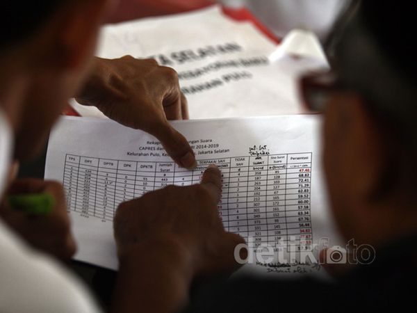 Rekap Hasil Pilpres 2014 di Kelurahan Pulo