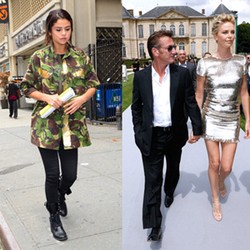 Gaya Army Look Selena Gomez, Sean dan Charlize Makin Hot