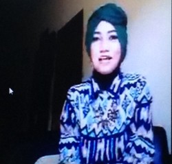 4 Kesalahan Saat Wawancara dengan Juri Hijab Hunt 2014 Lewat Video Call