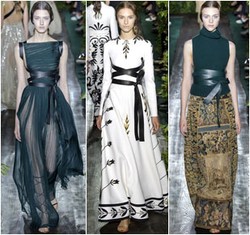 Klasik Cantik ala Dewi Yunani di Show Valentino