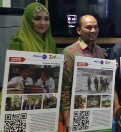 Zakat Kini Bisa Pakai QR Code