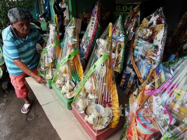 Pedagang Parcel di Kalimalang