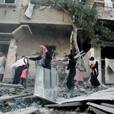 Hari Kelima, Gempuran Udara Israel ke Gaza Tewaskan 121 Warga Palestina