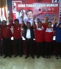 PDIP Klaim Jokowi-JK Menang di Semua Kabupaten/Kota Jateng