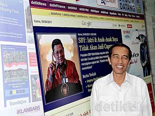 Jokowi Mampir ke Markas Detik Jokowi Mampir ke Markas Detik